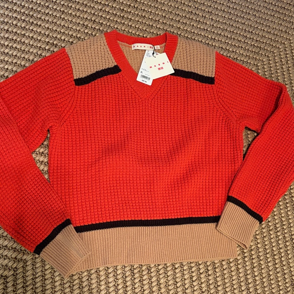 Marni V-Neck Sweater NWT